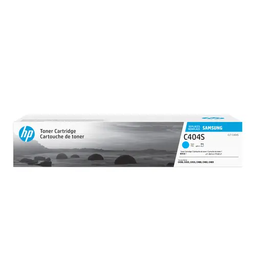 Samsung Cartucho de Tóner Original HP cian CLT-C404S - Imagen 1