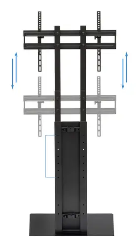 Mirror Soporte de Suelo para Pantallas 32"- 85", Negro - Imagen 5