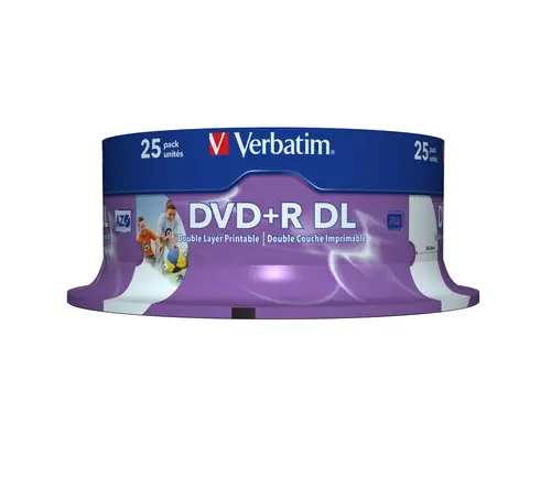 43667 DVD en blanco 8,5 GB DVD+R DL 25 pieza(s) - Imagen 3