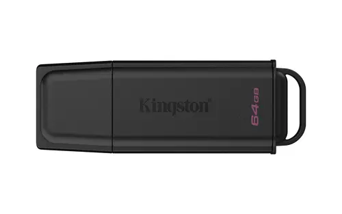 DataTraveler 64GB Portátil USB 3.2 Gen 1 Exodia Negro - Imagen 1