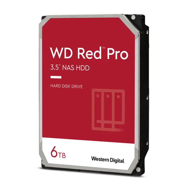 Red Pro disco duro interno 6 TB 7200 RPM 256 MB 3.5" SATA