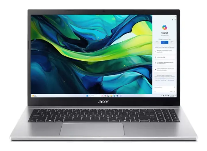 Aspire Go 15 AG15-42P-R682 AMD Ryzen 5 5625U Portátil 39,6 cm (15.6") Full HD 16 GB DDR4-SDRAM 512 GB SSD Wi-Fi 6 (802.11ax) Windows 11 Home Plata