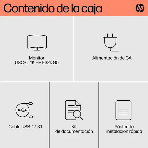 Monitor USB-C 4K E32k G5 - Imagen 5