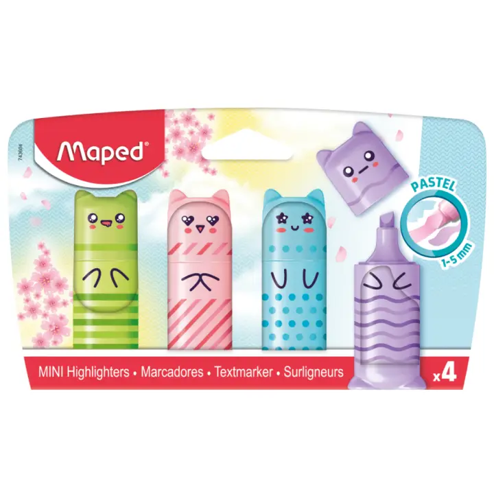 Creativ 743604 marcador 4 pieza(s) Multicolor