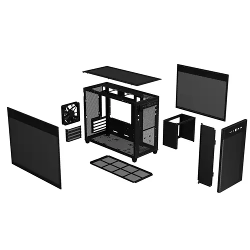 AP201 PRIME CASE TG Mini Tower Negro - Imagen 10