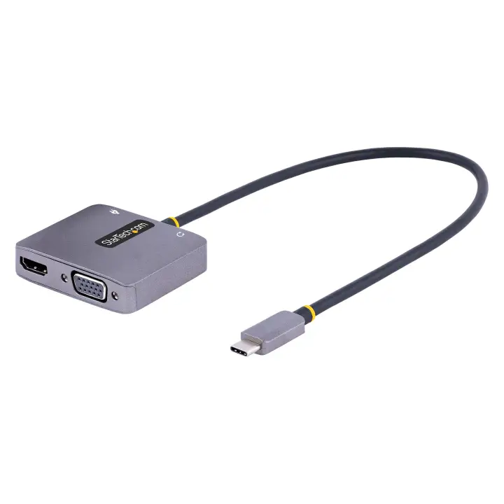 Adaptador de Vídeo USB C, Adaptador Multipuertos USB Tipo C a HD..