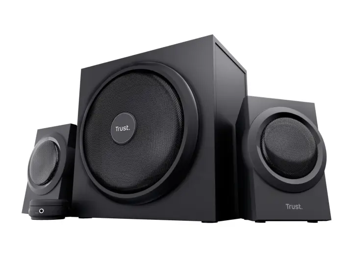 Yuri conjunto de altavoces 60 W Universal Negro 2.1 canales De 1 vía 15 W
