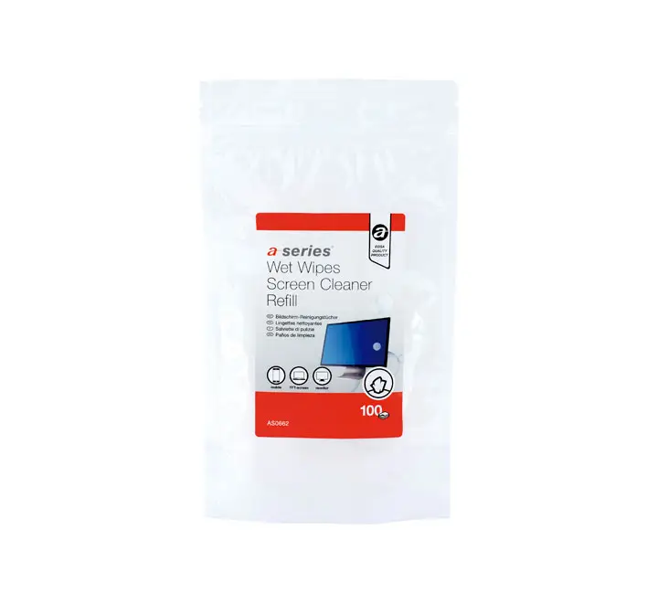 REC. 100 TOALLITAS A-SERIES HUMEDAS PANT. AS0662