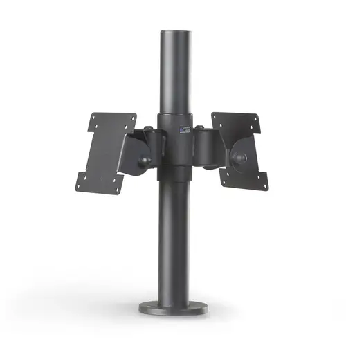 SpacePole POS SPV1103-FX-02 accesorio para terminal de punto de venta Montaje POS Negro Metal 75 x 75 mm 100 x 100 mm - Imagen 2