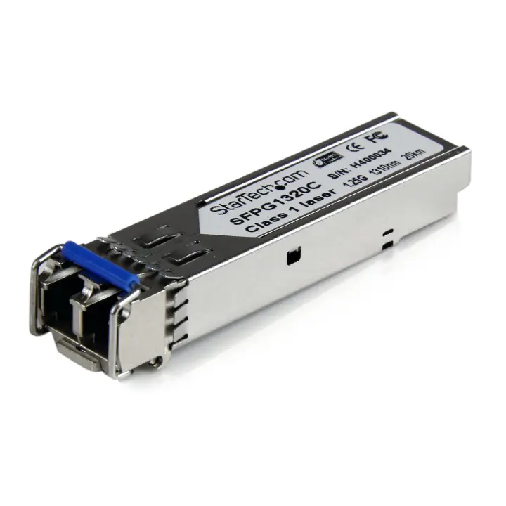 Módulo Transceptor SFP Compatible con GLC-LH-SMD Cisco - 1000BASE-LH - Monomodo 1GbE - SFP Ethernet Gigabit 1Gb - LC 20km - 1310nm - Cisco Firepower, IE2000, IE4000 DDM