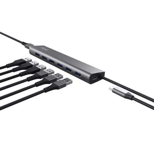 Halyx USB 3.2 Gen 1 (3.1 Gen 1) Type-A 5000 Mbit/s Plata - Imagen 4