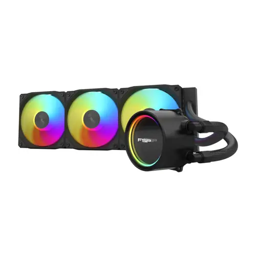 AE36-B Procesador Sistema de refrigeración líquida todo en uno 12 cm Negro 1 pieza(s) - Imagen 1