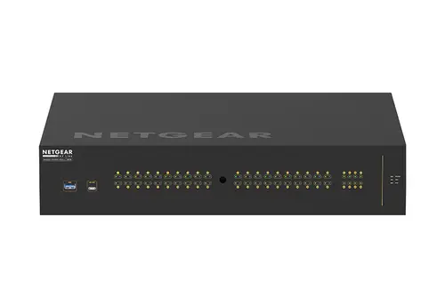M4250-40G8XF-PoE++ Gestionado L2/L3 Gigabit Ethernet (10/100/1000) Energía sobre Ethernet (PoE) 2U Negro - Imagen 1