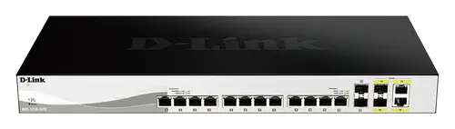 DXS-1210-16TC switch Gestionado L2 10G Ethernet (100/1000/10000) Negro - Imagen 2