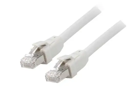 608010 cable de red Gris 1 m Cat8.1 S/FTP (S-STP) - Imagen 1