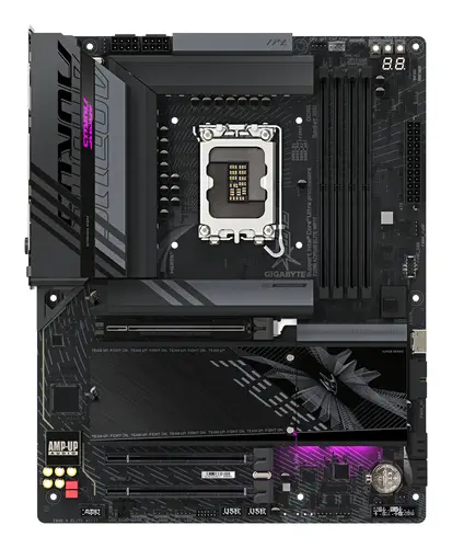 Placa base Z890 AORUS ELITE WIFI7 - Compatible con CPUs Intel Core Ultra (Serie 2), VRM de 16+1+2 fases, hasta 8800MHz DDR5 (OC), 1xPCIe 5.0 + 3xPCIe 4.0, Wi-Fi 7, LAN 2.5GbE, Thunderbolt 4 - Imagen 2