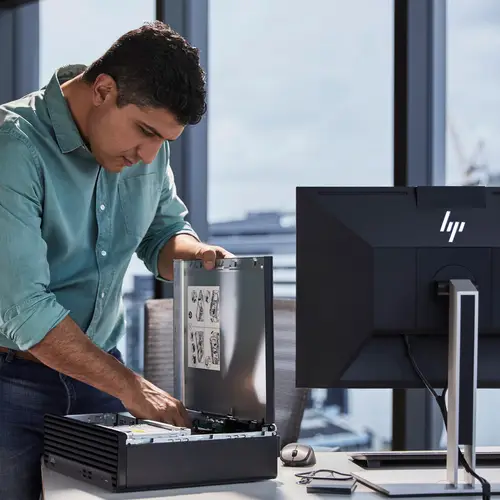 Elite 800 G9 Intel® Core i7 i7-14700 16 GB DDR5-SDRAM 512 GB SSD Windows 11 Pro SFF PC Negro - Imagen 4