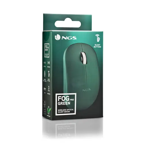 FOG PRO ratón Oficina Ambidextro RF inalámbrico Óptico 1000 DPI - Imagen 5