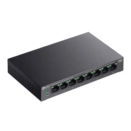 LiteWave LS108GP switch No administrado Gigabit Ethernet (10/100/1000) Energía sobre Ethernet (PoE) Negro - Imagen 4