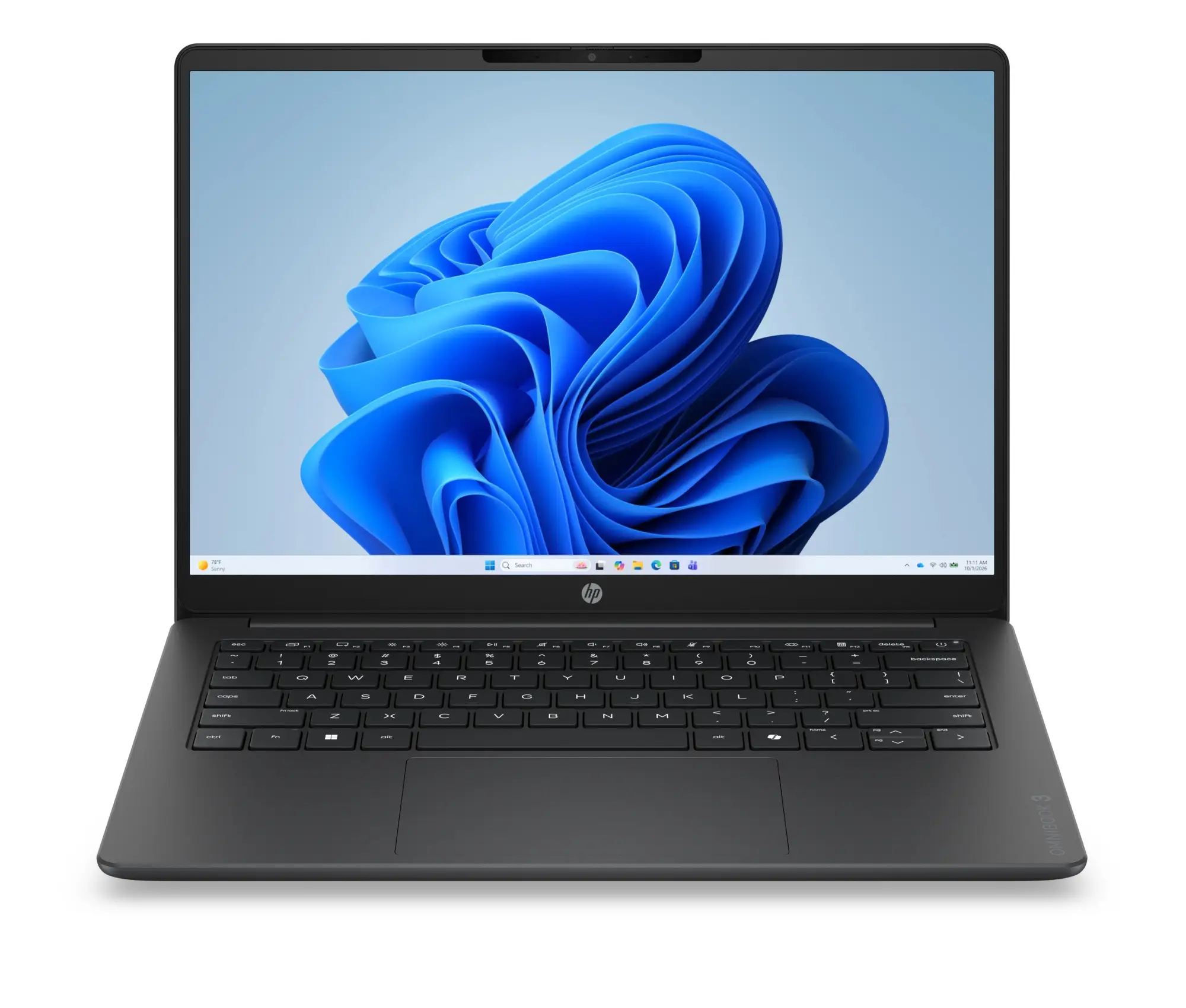OmniBook 3 Laptop AI 14-ht0011nsx Intel Core Ultra 5 225U Portátil 35,6 cm (14") 2K 8 GB DDR5-SDRAM 512 GB SSD Wi-Fi 6 (802.11ax) Windows 11 Home AI PC Negro, Gris