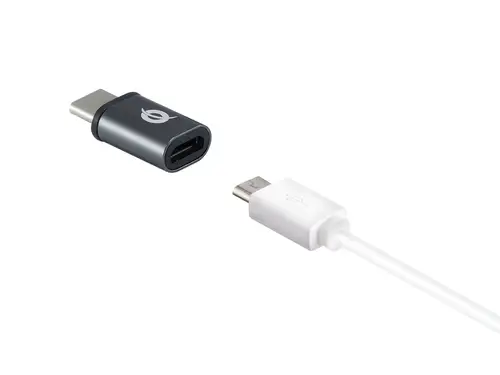 DONN04G cambiador de género para cable USB 3.1 Gen 1 Type-C, USB 2.0 Type-C USB 3.1 Gen 1 Type-A, USB 2.0 Micro Negro - Imagen 3