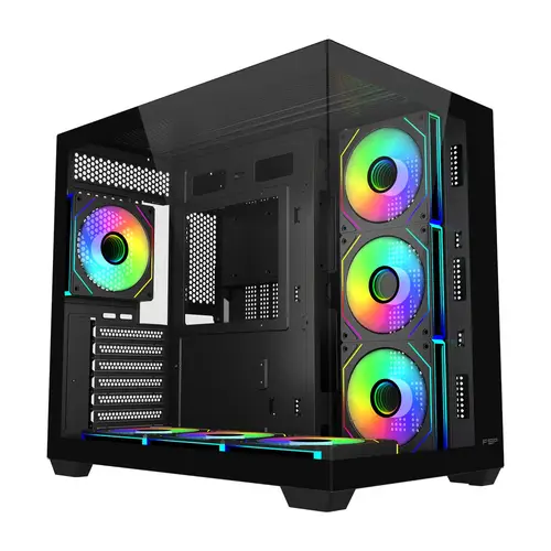 M341-BA Carcasa Midi Tower mITX, mATX, ATX Negro ARGB - Imagen 1