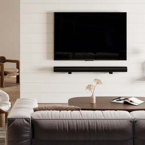Soporte Universal de Pared para Barra de Sonido, Negro - Imagen 6