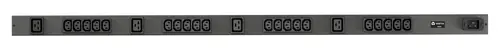 Geist rPDU, basic, 0U, input C20 230V 16A, outputs (20)C13 | (4)C19 unidad de distribución de energía (PDU) 24 salidas AC Negro - Imagen 1