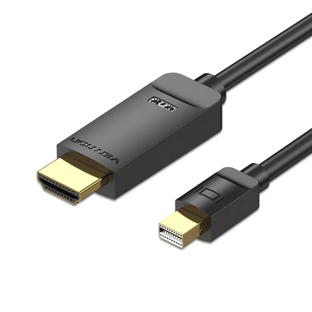 Cable Conversor HAHBH/ Mini Displayport Macho - HDMI Macho/ 2m/ Negro