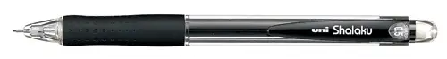 PORTAMINAS UNI SHALAKU M5-100 0,5 NEGRO - Pack de 12 unidades