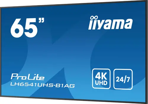 LH6541UHS-B1AG pantalla de señalización 163,8 cm (64.5") LCD 500 cd / m² 4K Ultra HD Negro 24/7 - Imagen 7