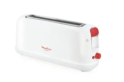 LS160111 tostadora 1 rebanada(s) 1000 W Rojo, Blanco