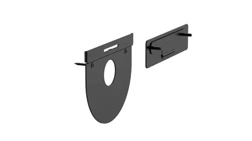 939-001817 accesorio para videoconferencia Montaje en pared Negro - Imagen 1