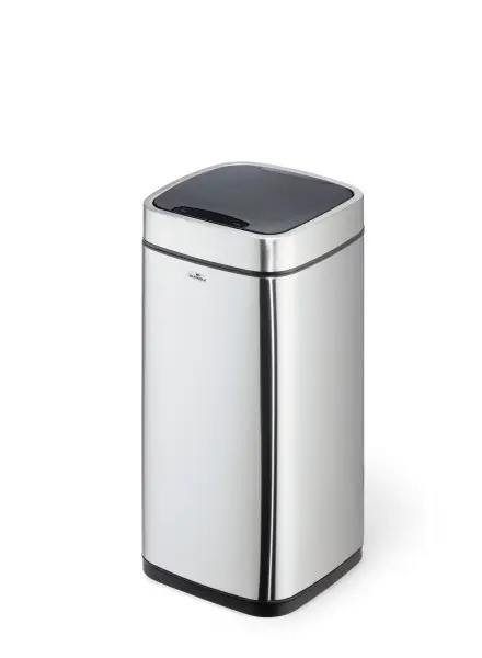 TOUCH 21L Rectangular Acero inoxidable Negro, Plata