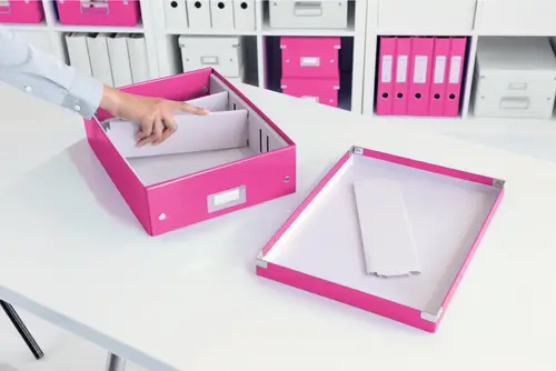 60580023 archivador organizador Polipropileno (PP) Rosa - Imagen 4
