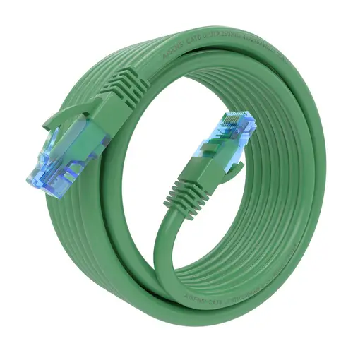 Cable De Red Latiguillo RJ45 Cat.6 UTP AWG26 CCA, Verde, 5.0 m - Imagen 2