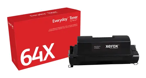 Everyday El tóner Everyday Negro de Xerox es compatible con HP 64X (CC364X), Capacidad alta - Imagen 1