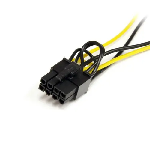 Cable Adaptador 15cm Alimentación SATA a Conector 8 Pines de Corriente de Tarjeta Gráfica PCI Express PCIe - Imagen 3