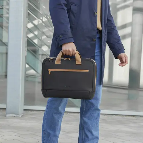 00222053 maletines para portátil 41,1 cm (16.2") Maletín con ruedas Beige, Negro - Imagen 7