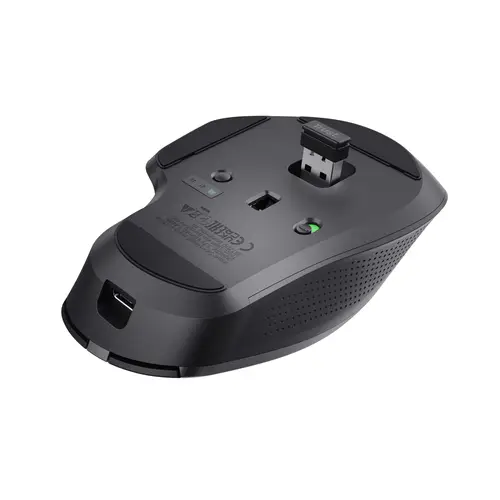 Ozaa+ ratón Oficina mano derecha RF Wireless + Bluetooth Óptico 3200 DPI - Imagen 6