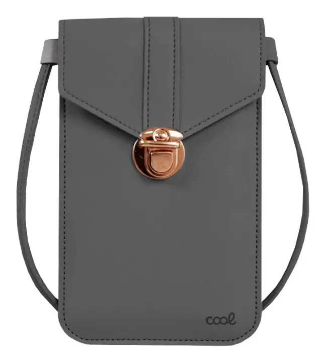 8434847056159 funda para teléfono móvil 17 cm (6.7") Funda cartera Gris Oscuro
