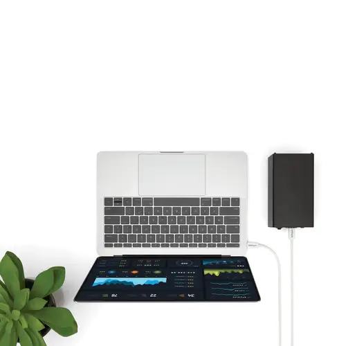 Cable Thunderbolt 3 Pasivo de 2m - 20Gbps - PD 100W - Vídeo 4K - Cable Thunderbolt - Certificado Thunderbolt - Compatible con USB4 / Modo Alt DP - Thunderbolt 4 - USB 3.2 - USB-C - Blanco - Imagen 3