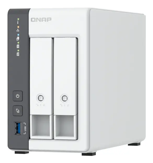 TS-216G servidor de almacenamiento NAS Torre Cortex-A Cortex-A55 4 GB Unidad de disco duro Blanco