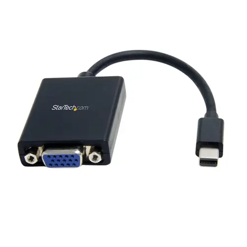 Adaptador Mini DisplayPort a VGA - Convertidor Activo de Mini DP a VGA - Vídeo 1080p - con Certificación VESA - mDP o Thunderbolt 1/2 Mac/PC a Monitor VGA - Dongle mDP 1.2 a VGA - Imagen 1