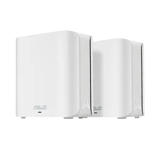 ZenWiFi BD4 (2-pack EU+UK) Doble banda (2,4 GHz / 5 GHz) Wi-Fi 7 (802.11be) Blanco Interno - Imagen 1