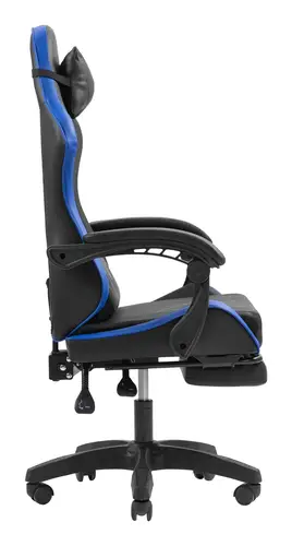 MGC-X Silla para videojuegos de PC Asiento acolchado Negro, Azul - Imagen 8