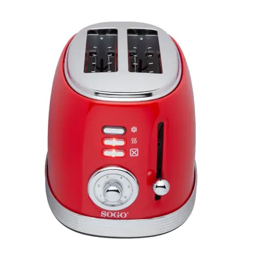 TOS-SS-5460 tostadora 6 2 rebanada(s) 850 W Rojo - Imagen 3