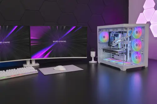 MCV5W carcasa de ordenador Midi Tower Blanco - Imagen 11
