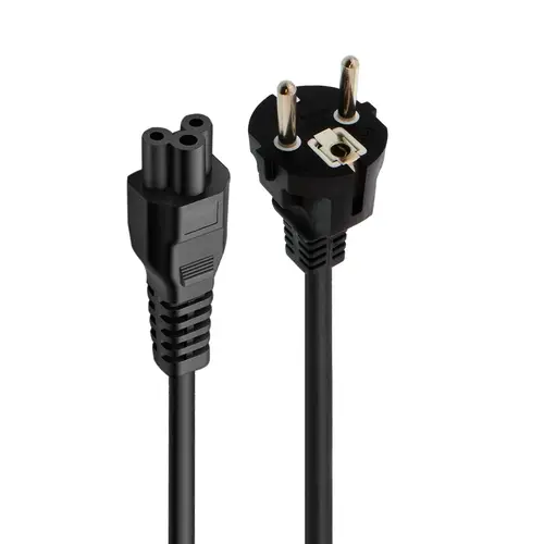 EC1907 cable de transmisión Negro 1,8 m Enchufe tipo F C5 acoplador - Imagen 1