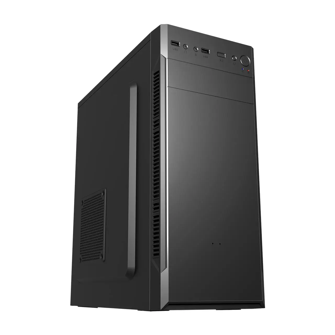 CMT160 Carcasa Midi Tower mITX, mATX, ATX Negro